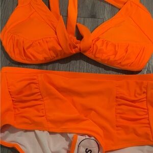 SHEIN Bright Orange Bikini